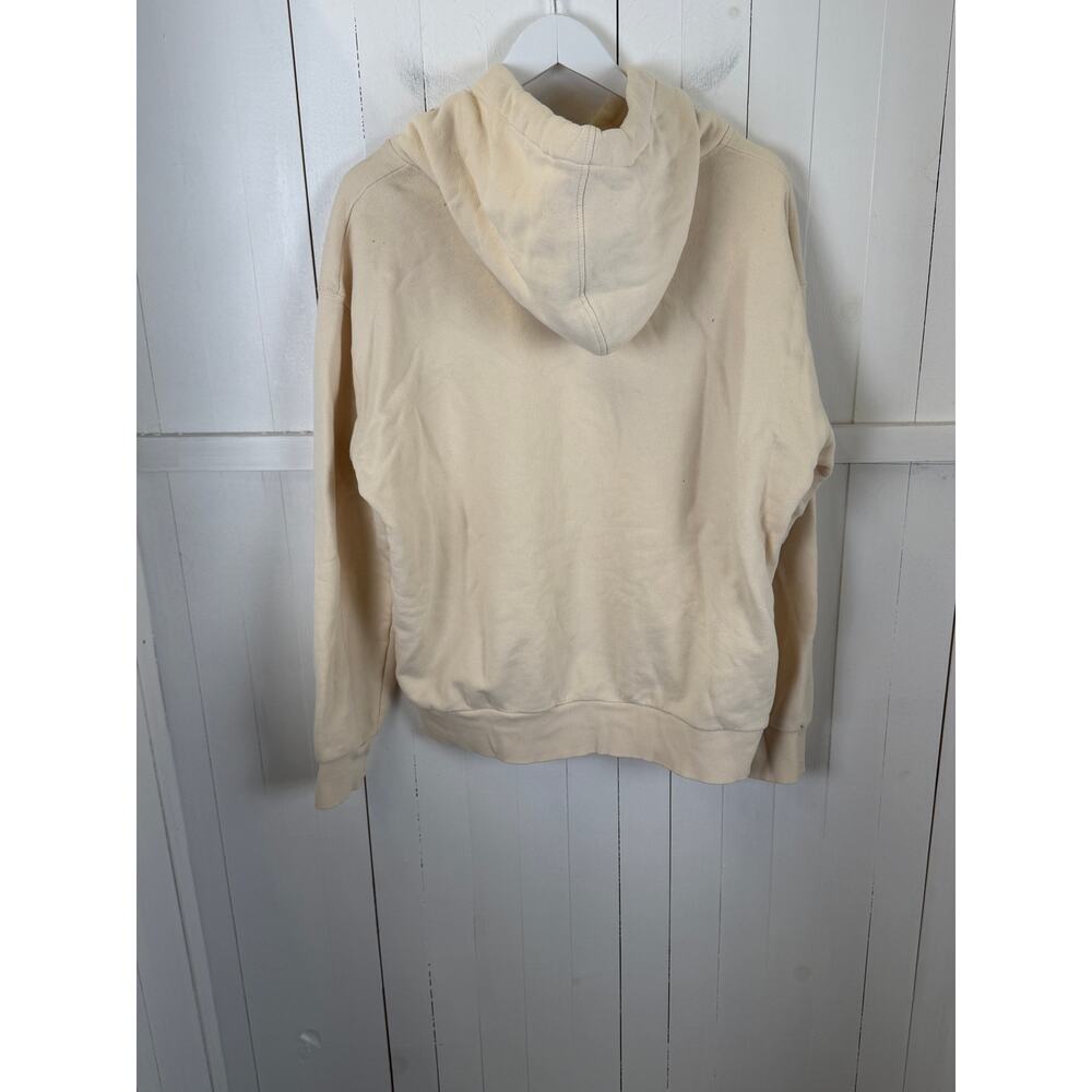 Gucci Cream Black Cotton Pullover Hoodie Women's Size S - Picture 4 of 4